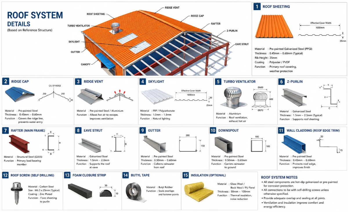 Roof system