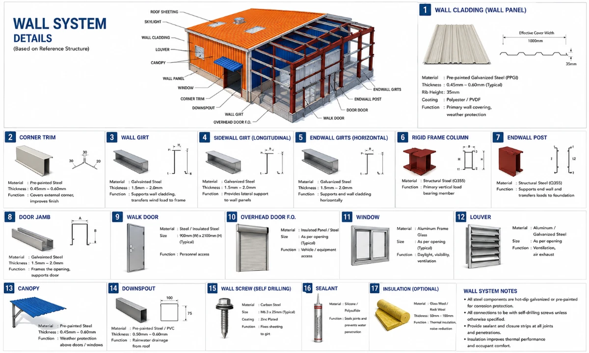 Wall system