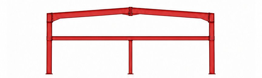 VIKKINS prefab steel structure project showcasing industrial construction capabilities.